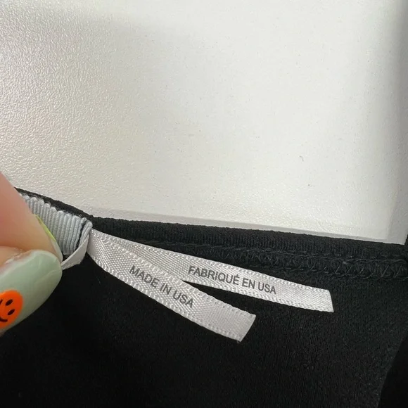 Urban Outfitters Kimchi Blue Drapey Surplice Skort Romper in Black Size Small - Picture 6 of 14